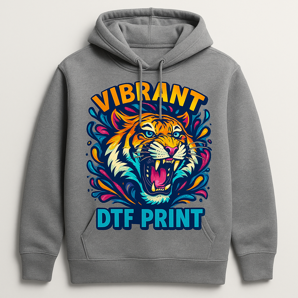 Hoodie with DTF print