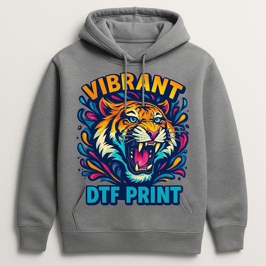 Hoodie with DTF print